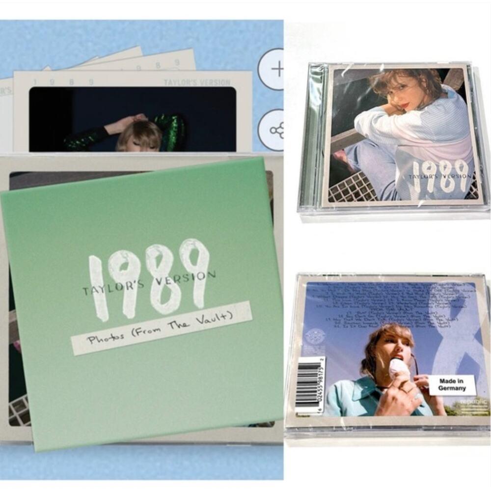 1989 (Taylor's Version) Deluxe Edition CD & PHOTOS
